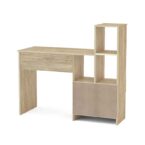 Escritorio León Paris mesa de estudio organizada