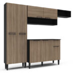 Cocina modular en acabado Rustic – beneficios de las cocinas modulares