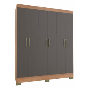 CLOSET ROMA GREY 6P