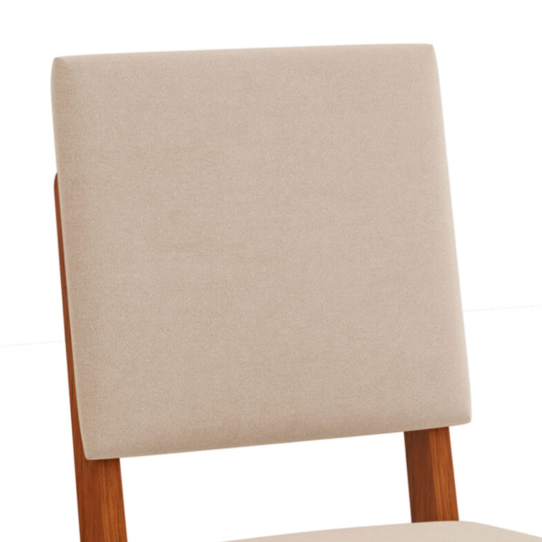 Sillas Comedor Celeste Talia 4S – asiento tapizado cómodo