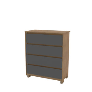COMODA COIMBRA GRIS 4C