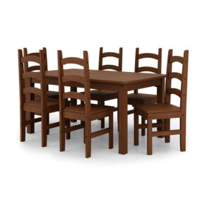 COMEDOR MADERA ITALIA 6S