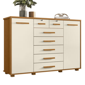 COMODA FONTANA BEIGE 2P 7C