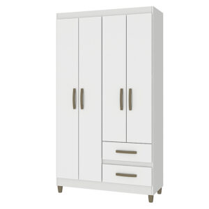 CLOSET LISBOA BLANCO 4P 2C