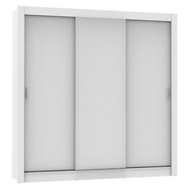 CLOSET MONACO 3 PUERTAS CORREDIZAS BLANCO