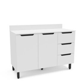 Mueble Base Meena 2P 3C Blanco